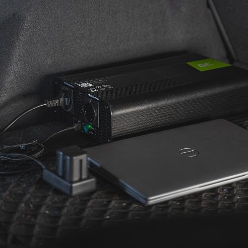 Green Cell 3000W/6000W 12V 220V/230V Convertisseur de Tension Voiture Solaire Modifiée Volts Sinus Power Inverter sinusoïdale DC AC, Onduleur Transformateur avec Allume Cigare Prise Electrique - 9