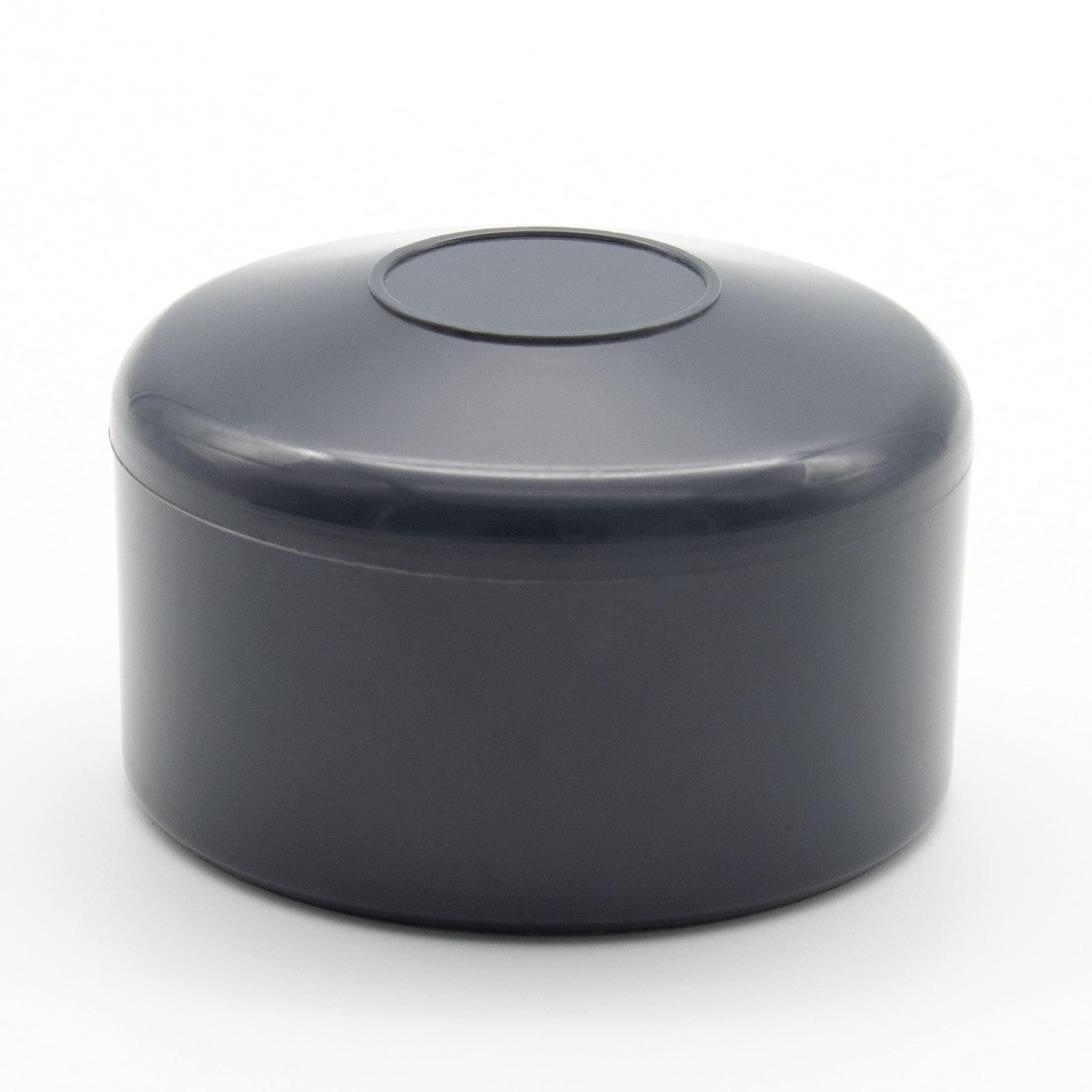 Enkotrade Lot De 21 Capuchons De Clôture Anthracite Pour