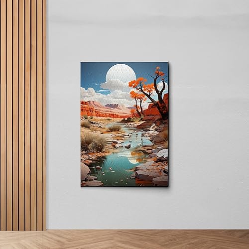 Miniatura 6 de Red Mesa, Archival Print of Landscape Prints of Red Mountain in Mesa, Arizona, Canvas Prints, Wall Decor