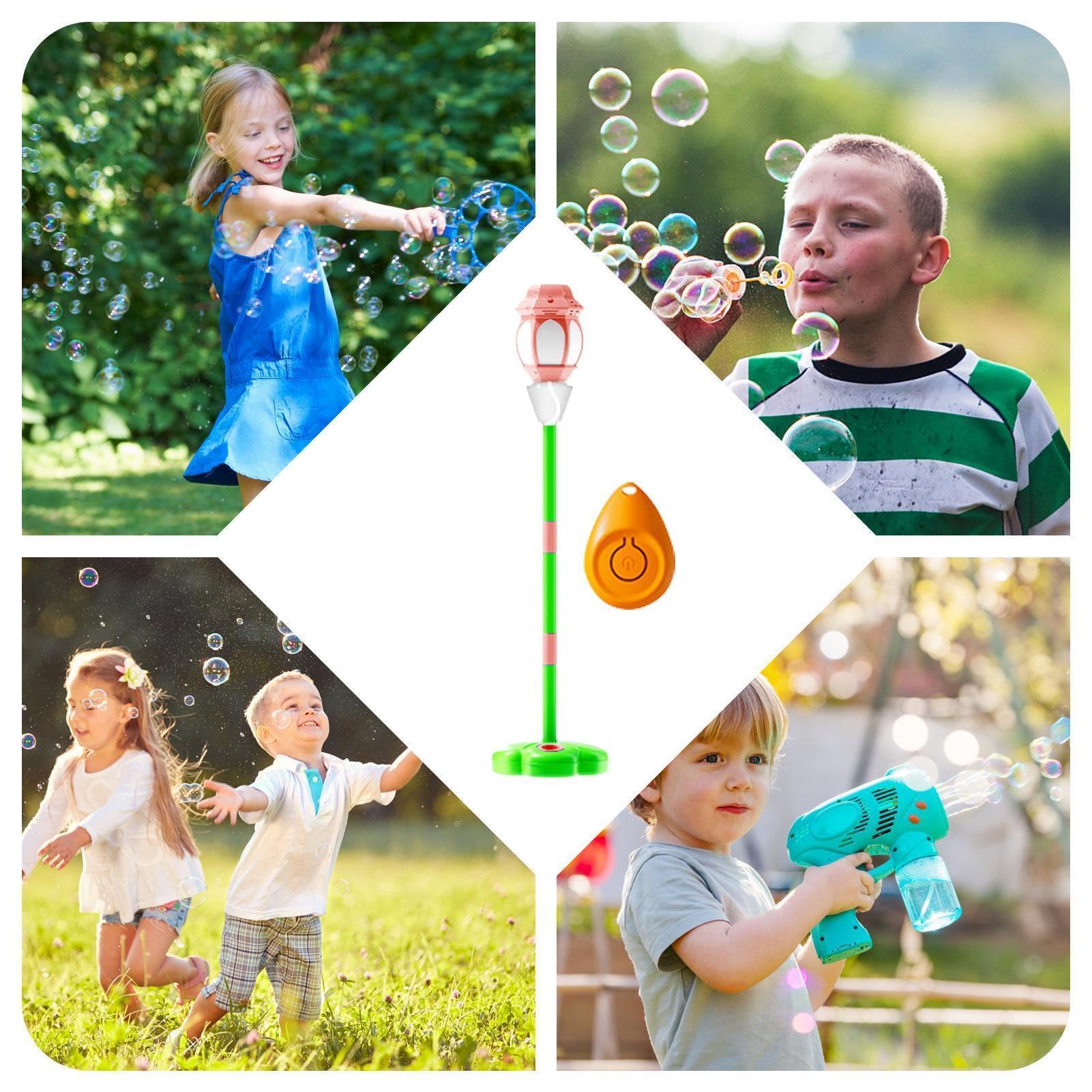 Máquina De Burbujas Infantil Juguete Veraniego automático con Forma farola