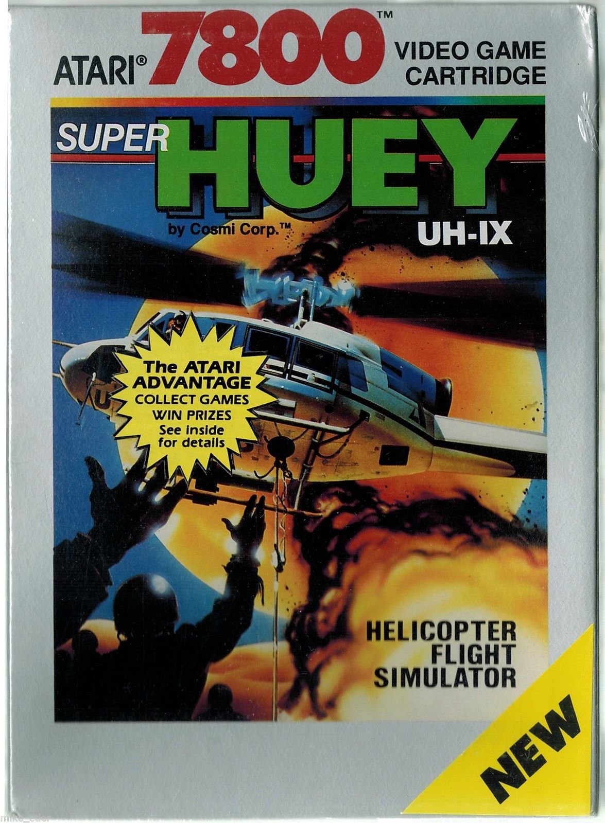 Super Huey UH IX - Atari 7800 - PAL