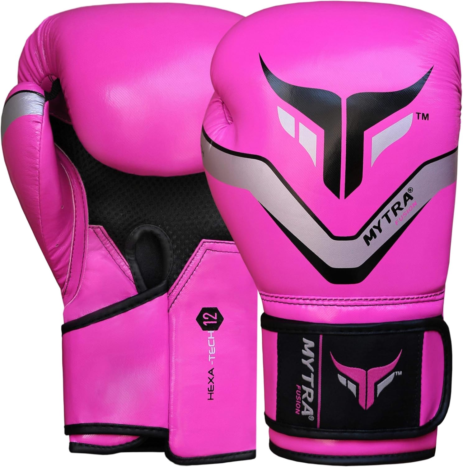 Mytra Fusion Boxing Gloves for Men & Women – Professional Training, Sparring & Kickboxing Gloves with Wrist Support – Padded Knuckle Protection, Breathable & Durable for Muay Thai & MMA