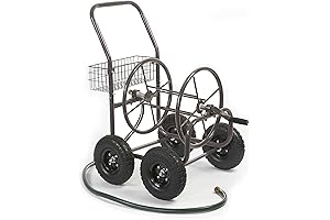 Liberty Garden Four Wheel Water Hose Reel Cart