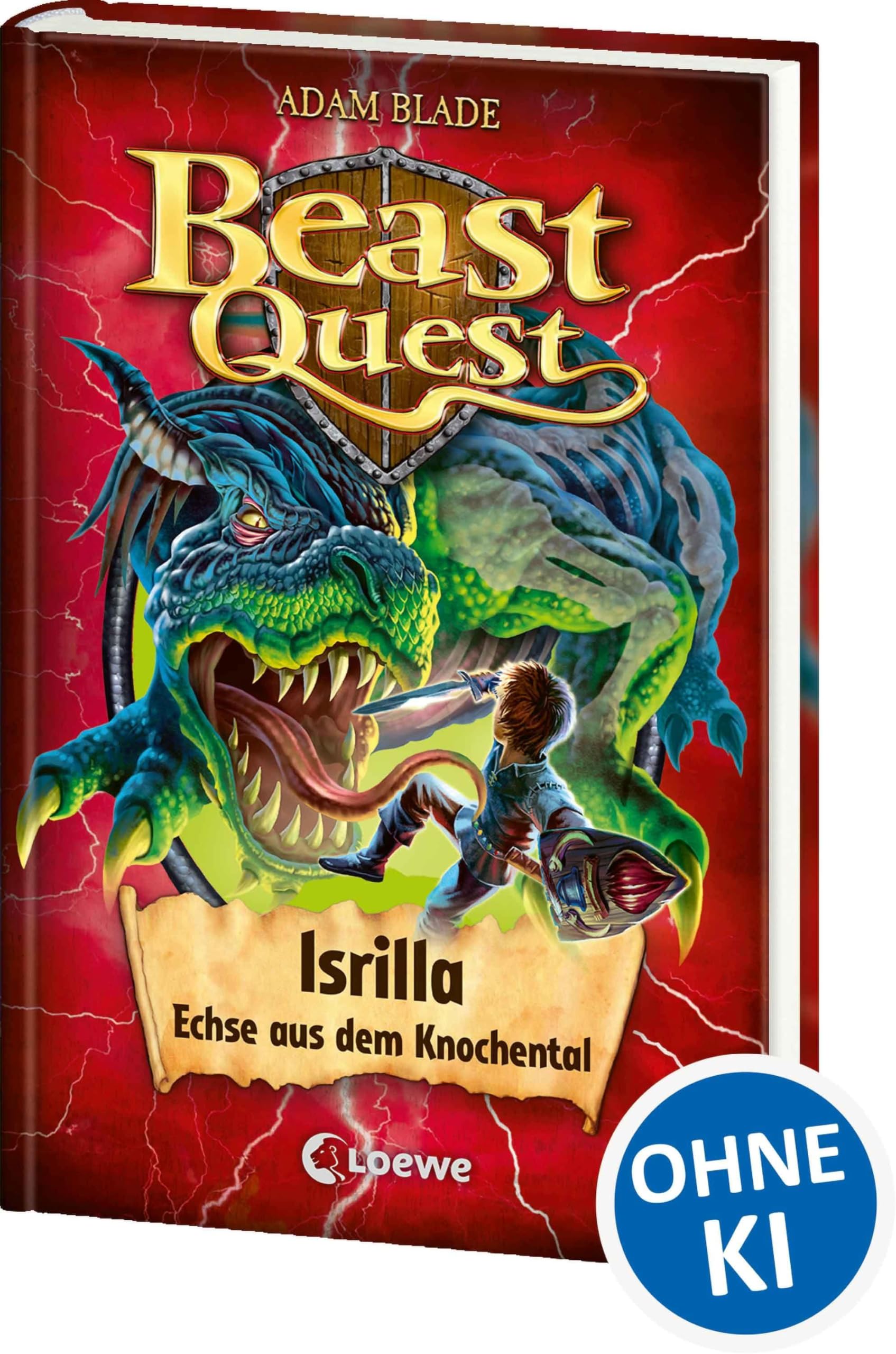 Beast Quest (Band 69) - Isrilla, Echse aus dem Knochental: Beliebte Abenteuerreihe für Kinder ab 8 Jahren