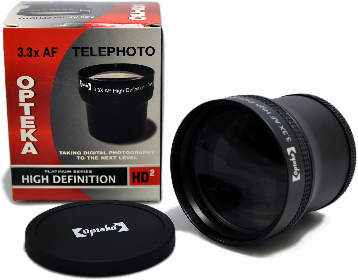Opteka 3.3x HD² Telephoto Lens for Canon Powershot G10