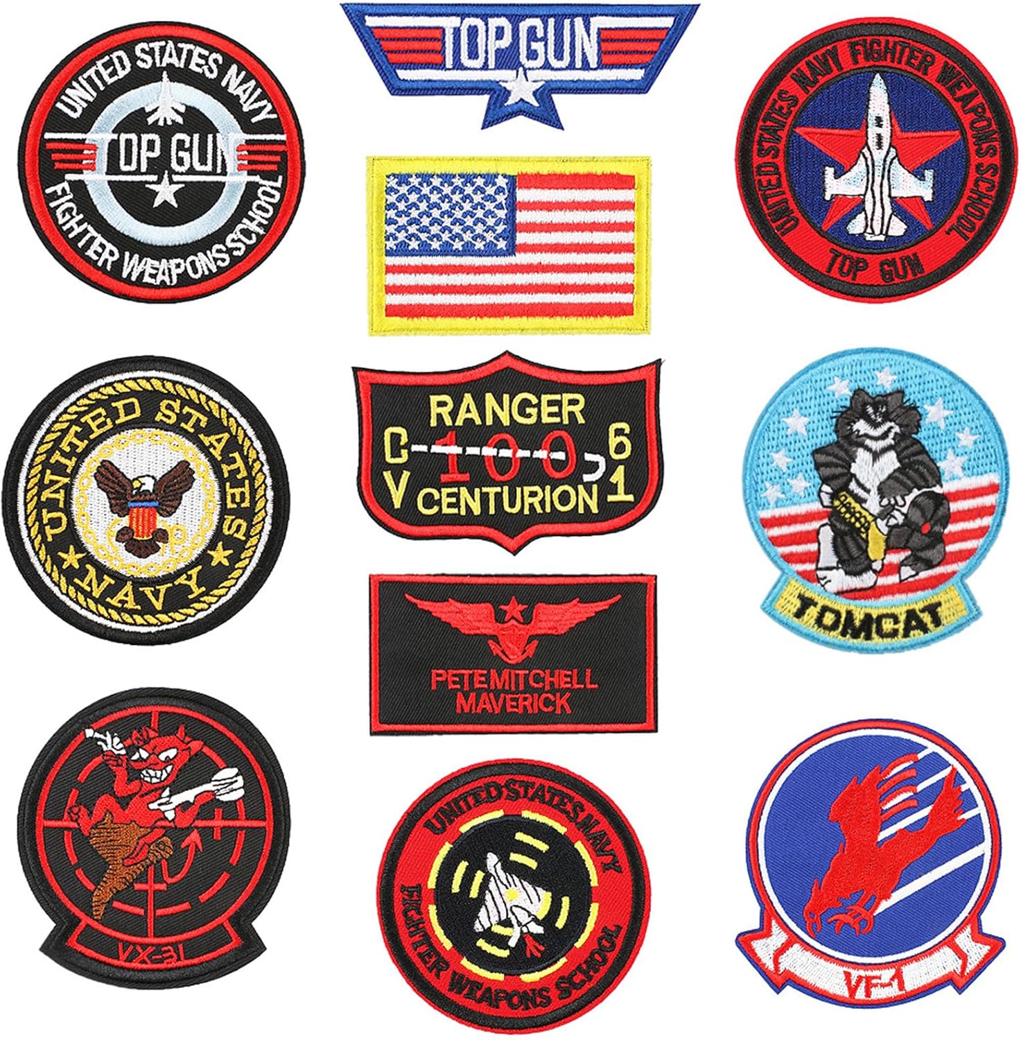 Patch Brodé Ferrari Grand Format - À Repasser Ou à Coudre, Dimensions 8,3 X 6,2 Cm, Logo Officiel