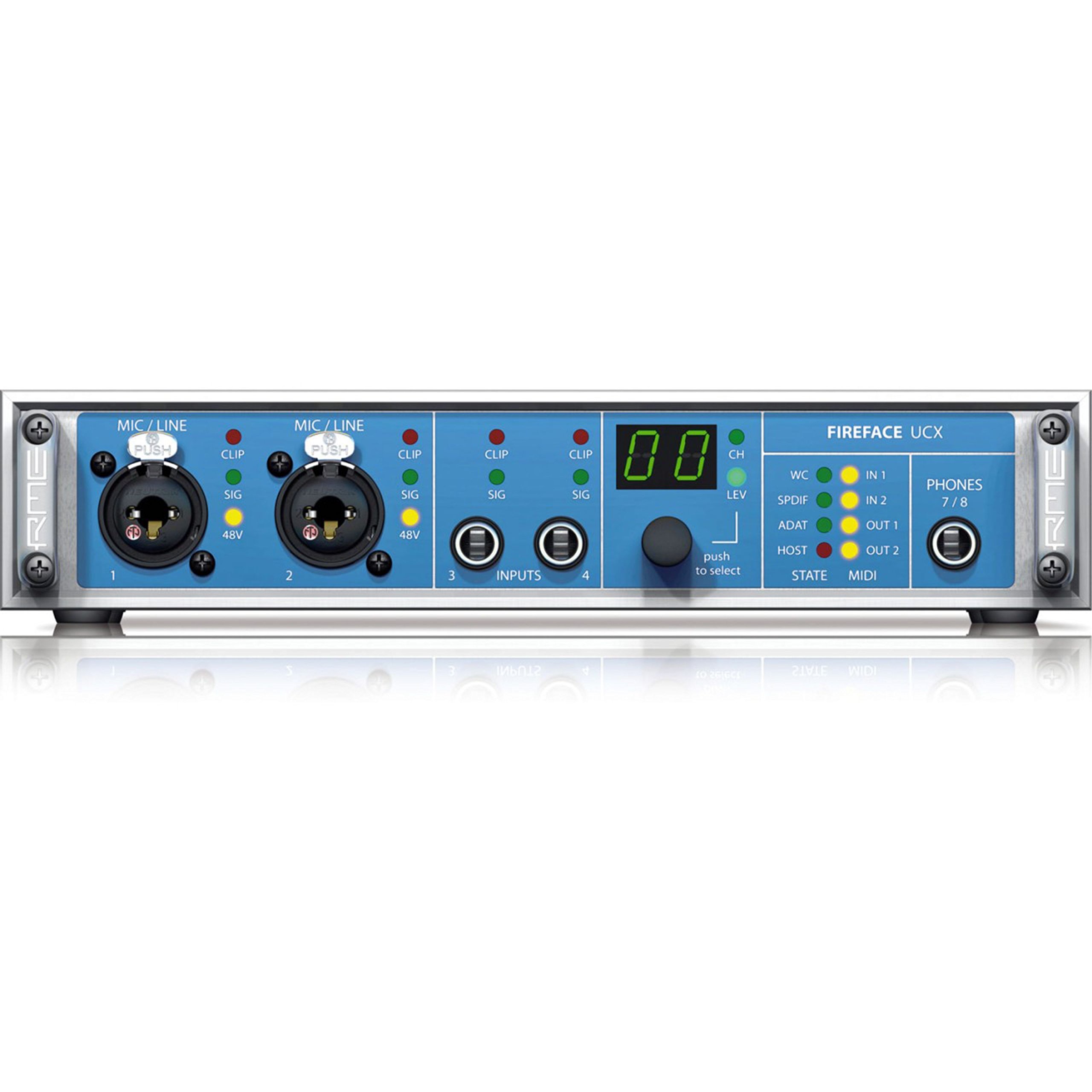 RME Fireface UC USBオーディオインターフェース Fireface UCX II | Advanced USB Audio Interface - rme-usa.com