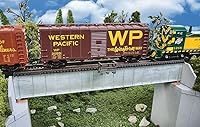 Vista 17 de Walthers Cornerstone Puente de ferrocarril de doble vía Pilar concreto pkg(2) 933-4553 HO Escala Modelo Ferrocarril - Kit de estructura
