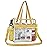 Oraben Clear Bag for Stadium Events 12x6x12 Clear Tote Bag for Women Sports Fan Tote Transparent Lunch Bag for Work Concert