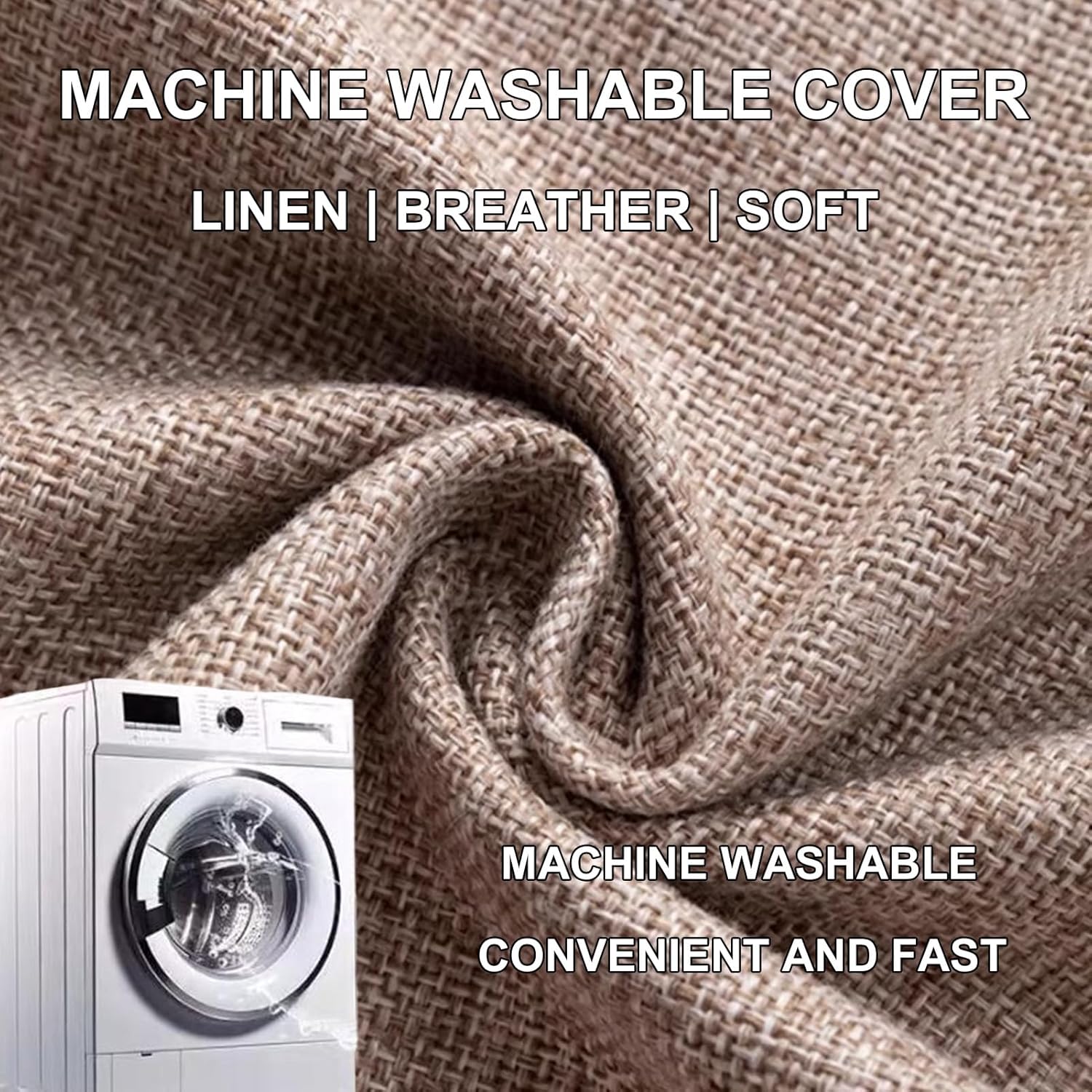 Gray 1,65x48x10cm,無地リネンソファサポートマット リーディングピロー 取り外し可能な高密度フォームパッド ベッドギ