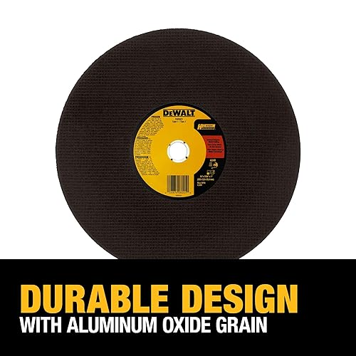 Miniatura 4 de Dewalt Accessories DW8001 Rueda para sierra, de metal, de 14 pulgadas.