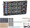DIY Logic Gate Circuit Soldering Kit–Basic Logic Gate Learning Kit with Interactive LED Simulation, Electronics Soldering Practice Kit for Middle High School College Students STEM Education