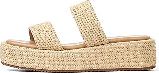 Platform Slip on Espadrille Sandals for Women Wedges Slides Bohemia Sand...