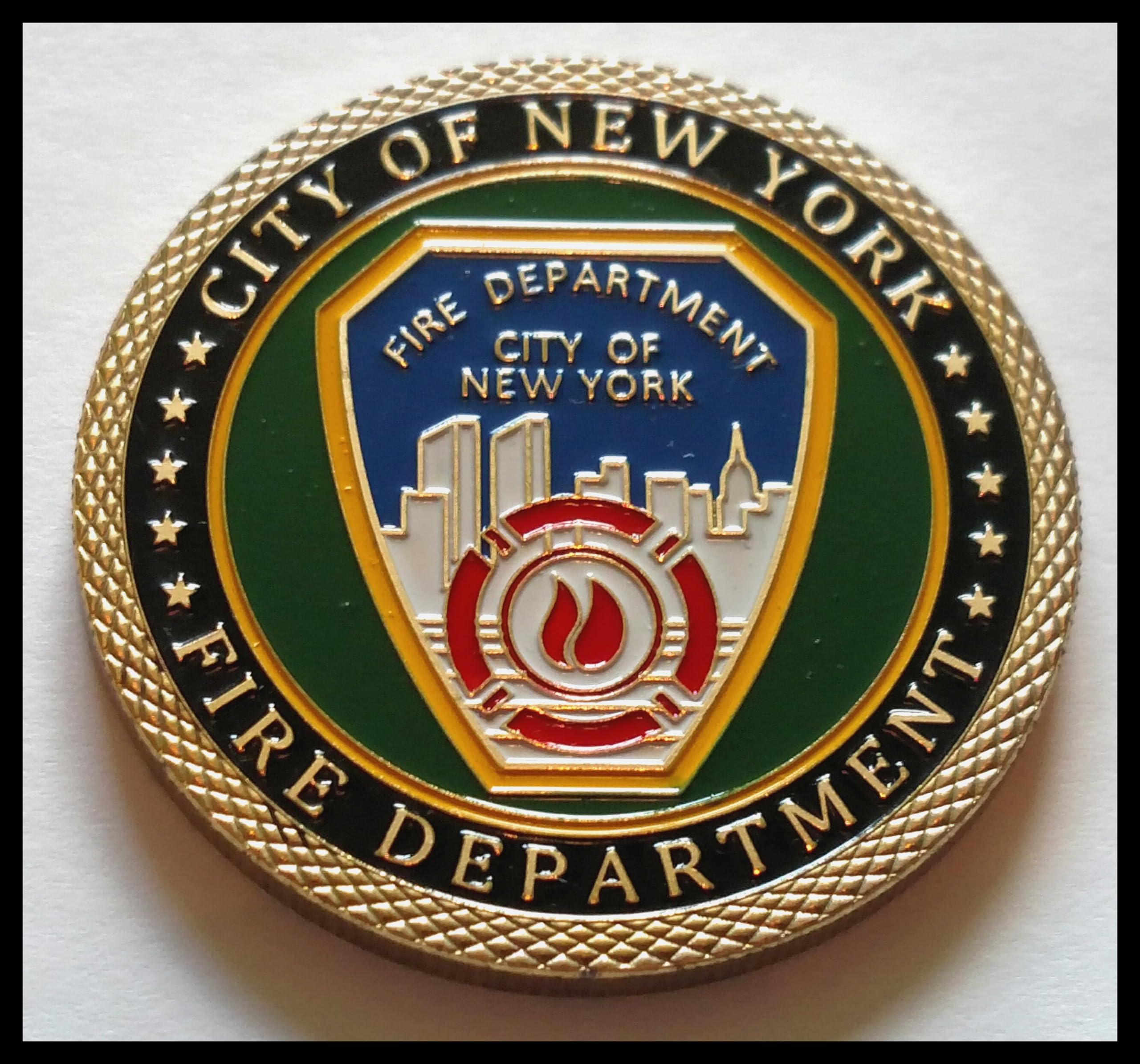City of New York Fire Department FDNY #1159 Challenge Honor Challenge Coin