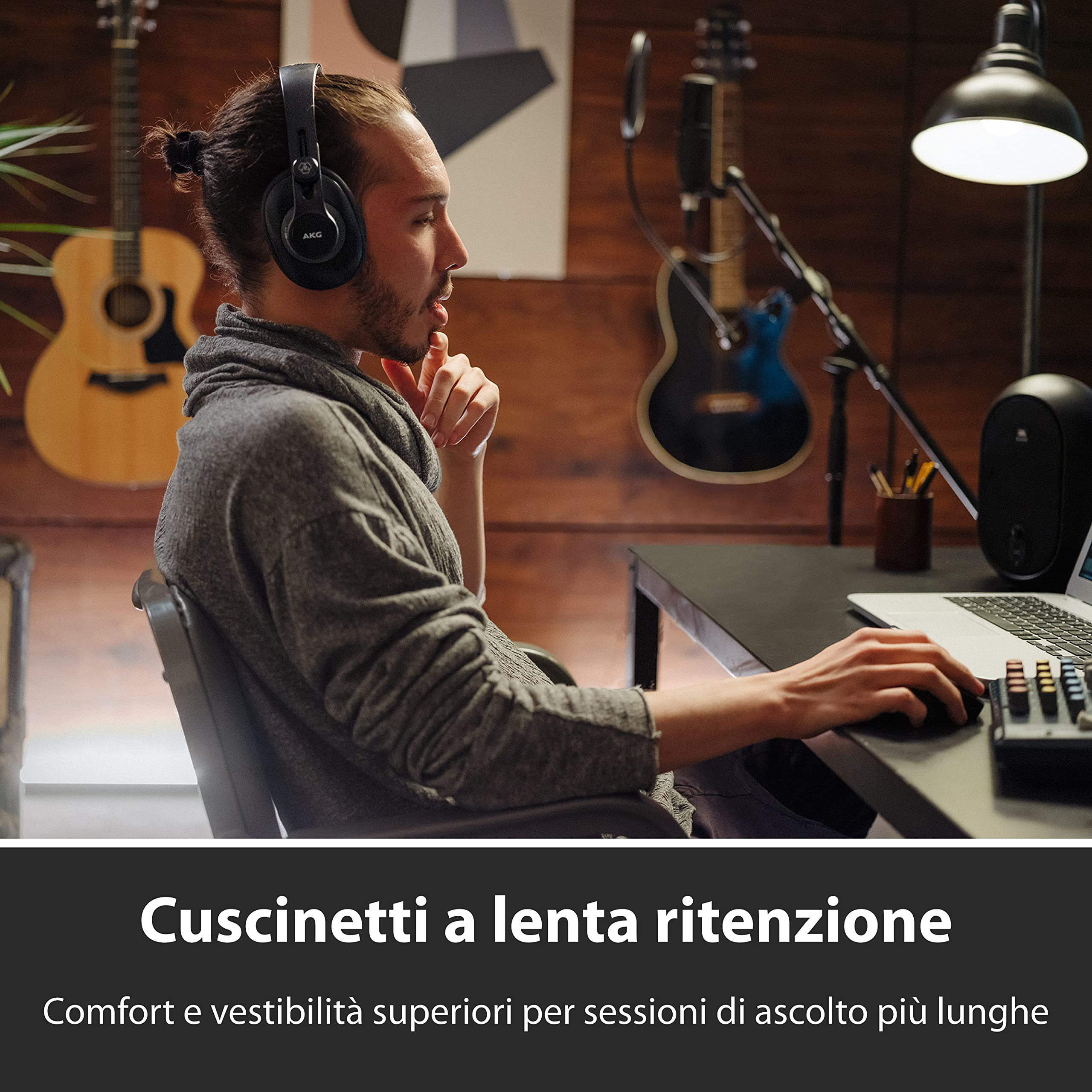 AKG K371-BT, Cuffie Bluetooth posteriori chiuse di prima classe
