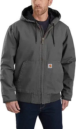 Carhartt Men's 104050 J130 Washed Duck Active Jac