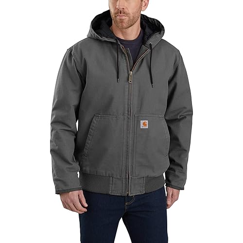Carhartt Men's Loose Fit Washed Duck Insulated Active Jacket