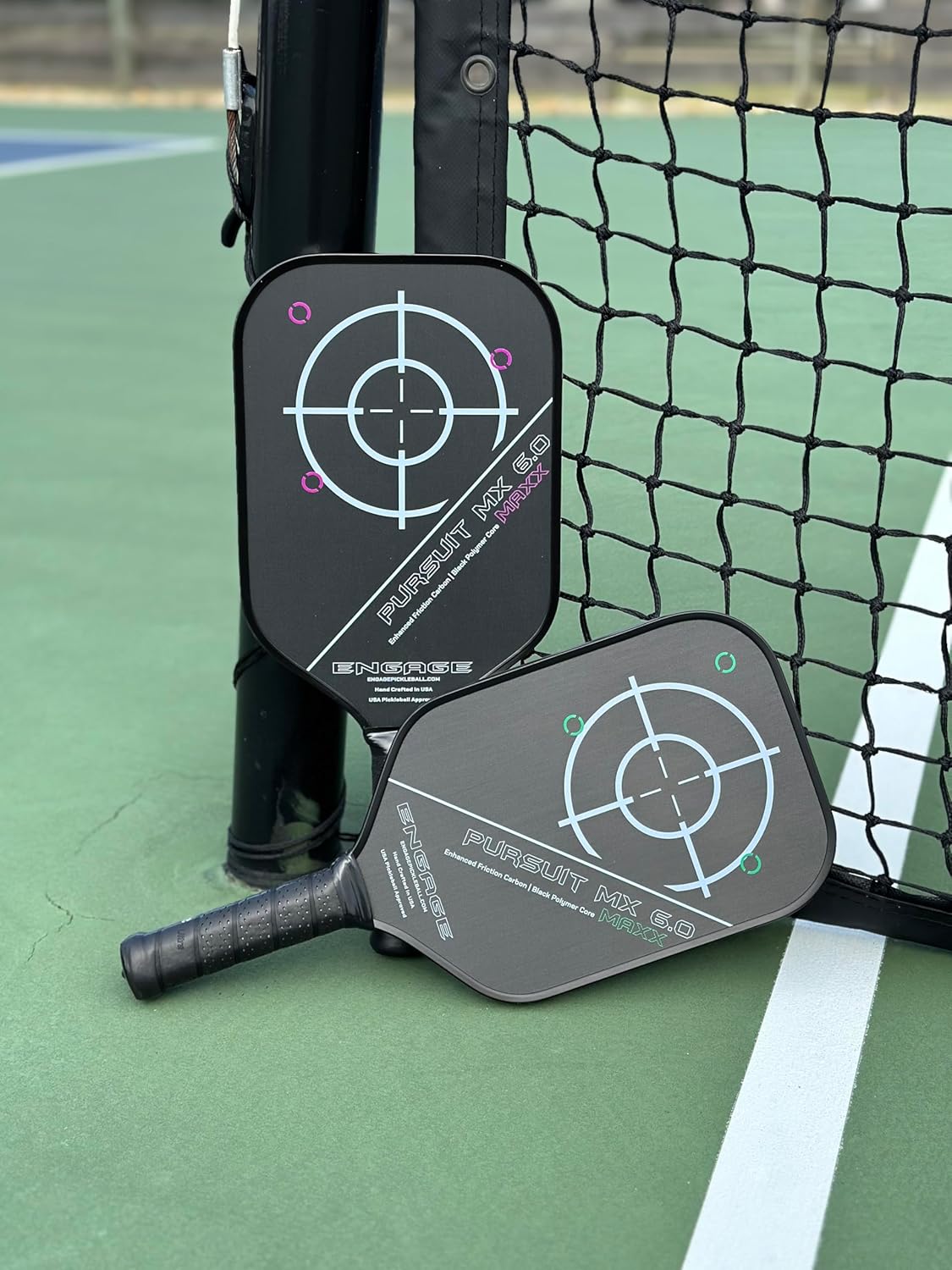 Maxx MX 6.0 Pursuit | Carbon Friction Enhanced | Elongated (VIP) by Engage Pickleball