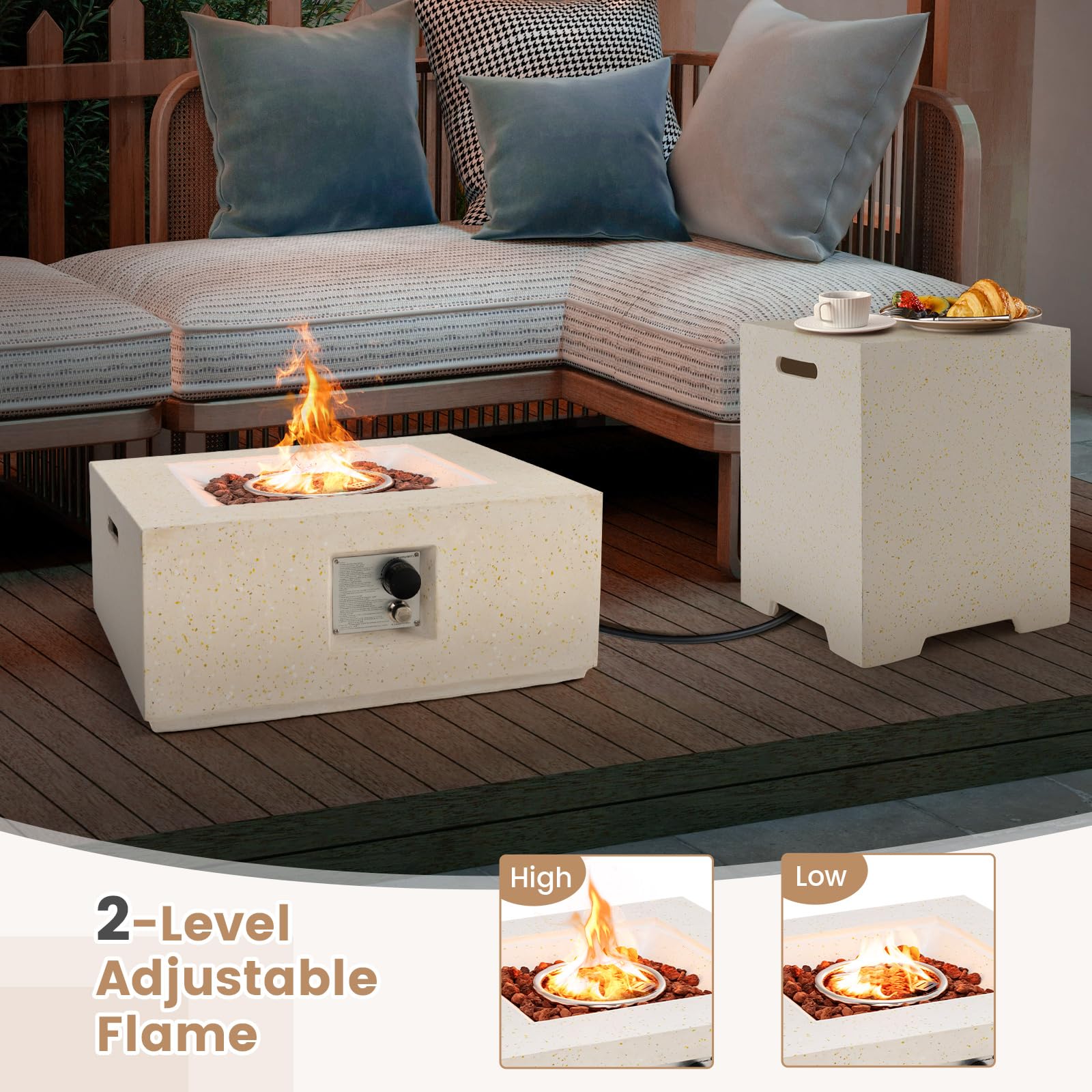 Propane Gas Best Outdoor Propane Fire Pit Tables Best Propane
