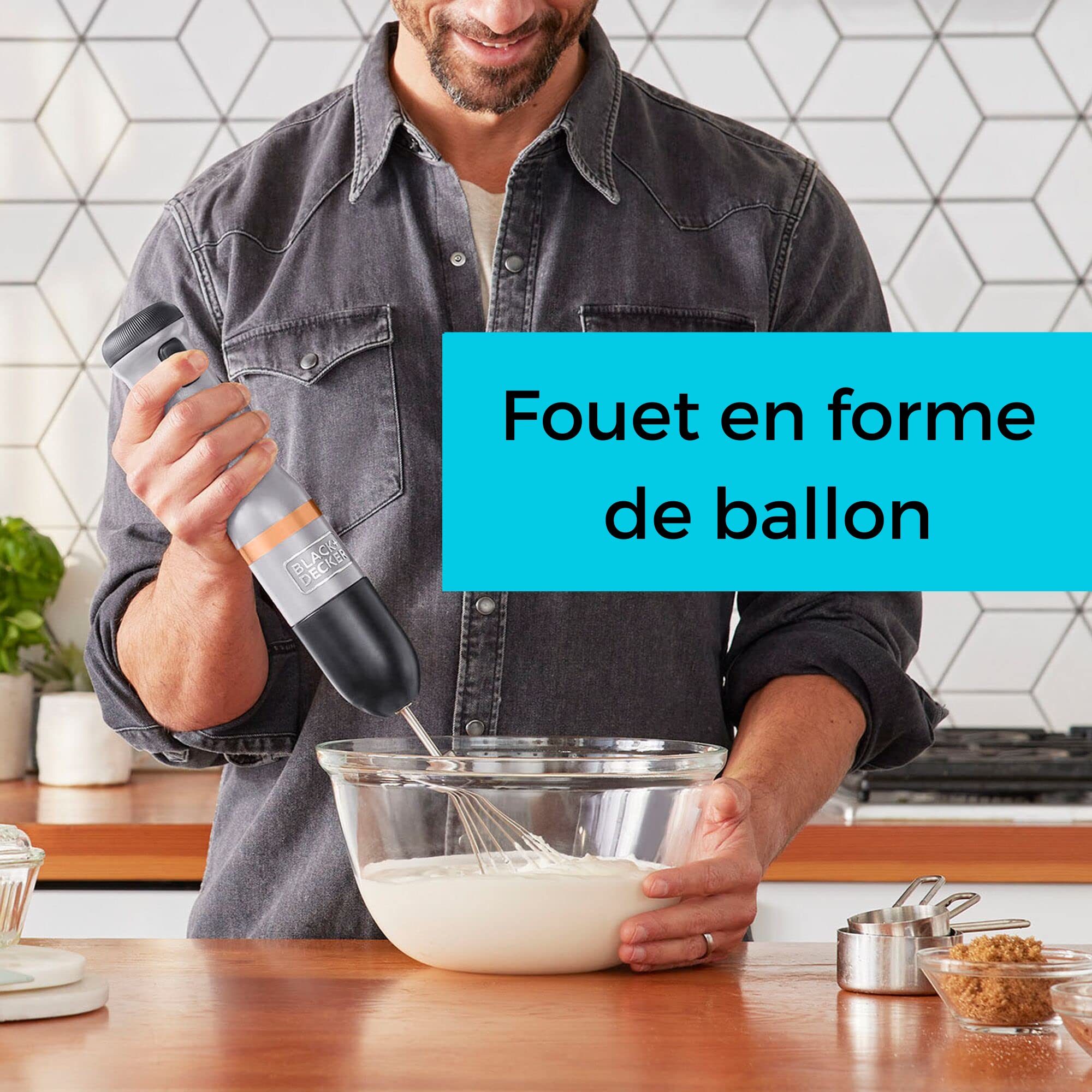 Severin Ensemble Mixeur Plongeant 1 000 W, Multifonctions Avec De Nombreux Accessoires, Presse