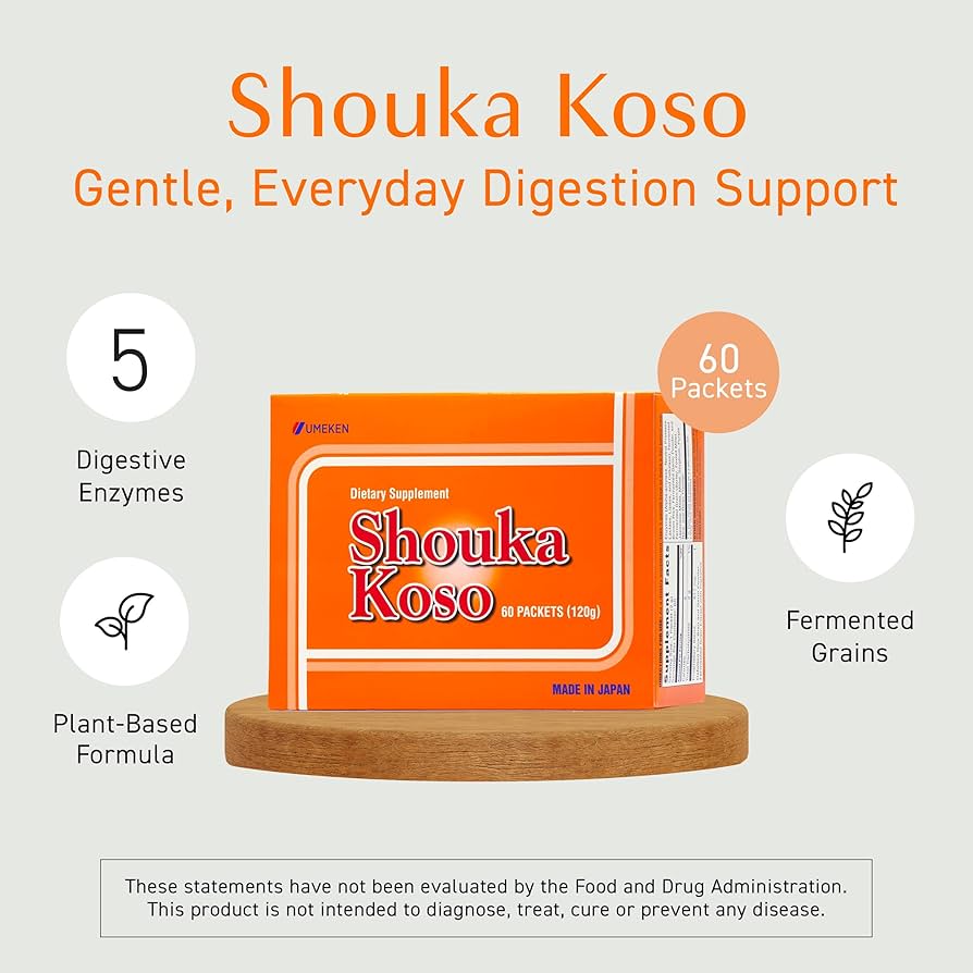 Amazon.com: Umeken Shouka Koso, Digestive Enzymes from