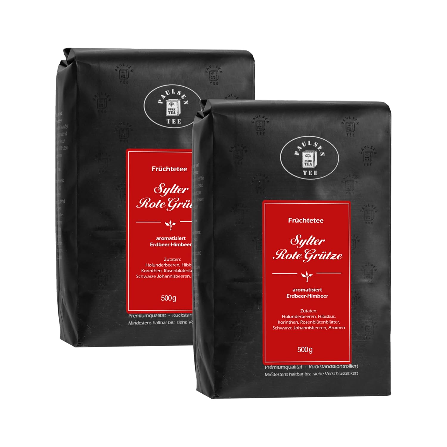 Sylter Rote Grütze 2 x 500g (37,95 Euro / kg) Paulsen Tee Früchtetee ... Sylter Rote Grütze 2 x 500g (37,95 Euro / kg) Paulsen Tee Früchtetee ...