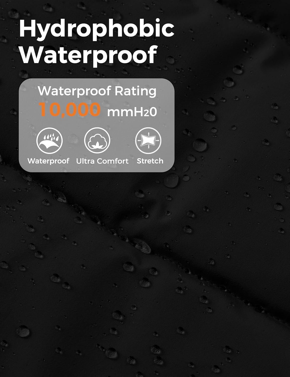 Skieer Women's Winter Coat Warm Padded Long Puffer Jacket Waterproof Hooded Snow Coat - Image 6