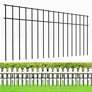 Sponsored Ad - Elecoman 10 Pack 24x15in No Dig Fence,Animal Barrier Fence with 1.5In Spike Spacing,Underground Decorative ...