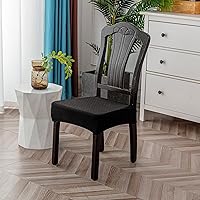 Vista 7 de Genina Fundas de asiento impermeables para sillas de comedor, fundas impermeables para sillas de comedor