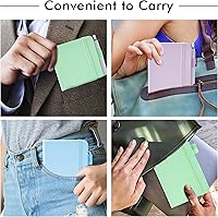 Vista 5 de feela 3 Pack Pocket Small Notebook Journals, Mini Cute Hardcover College Ruled Notepad Women Office Supplies, with 3 Black Pens, 3.5”x 5.5”, A6