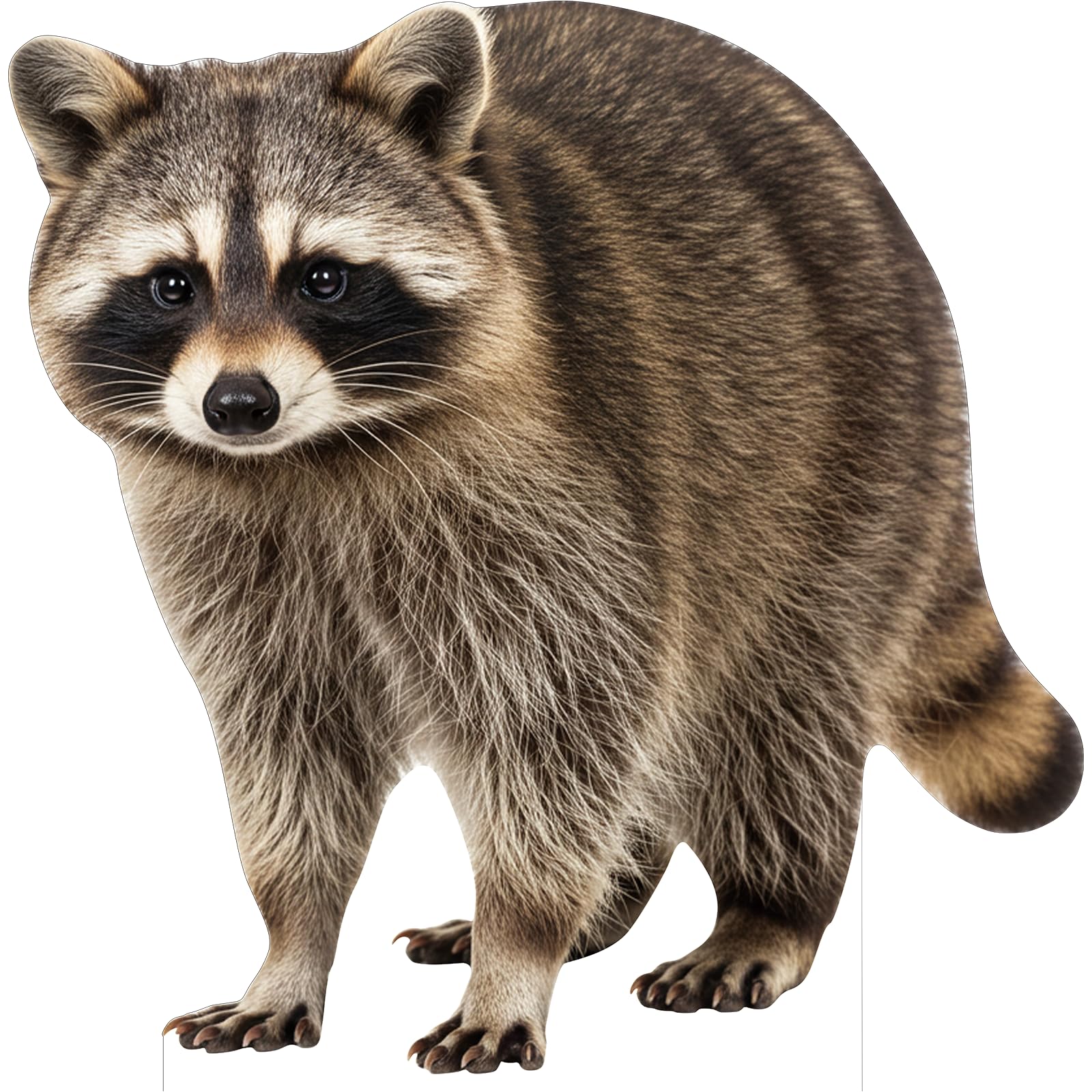 Raccoon 2FT Life Size Cardboard Cutout, Fun Animal Standup, 1 PC