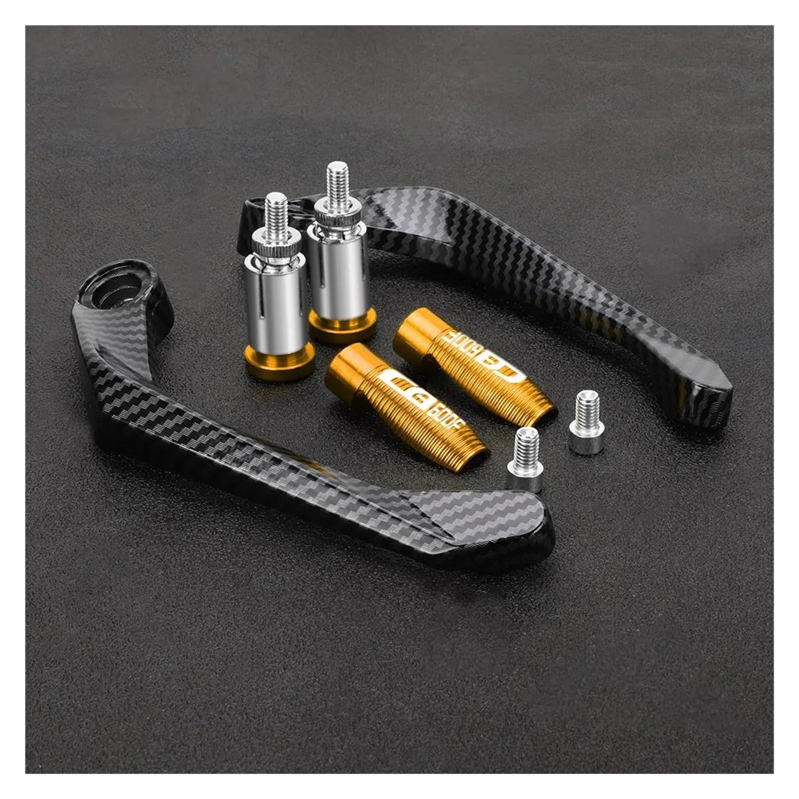 Yuhow Gold Motorcycle Joystick Guards For Hornet Cb600f Cb600 Cb599 600(Gold)