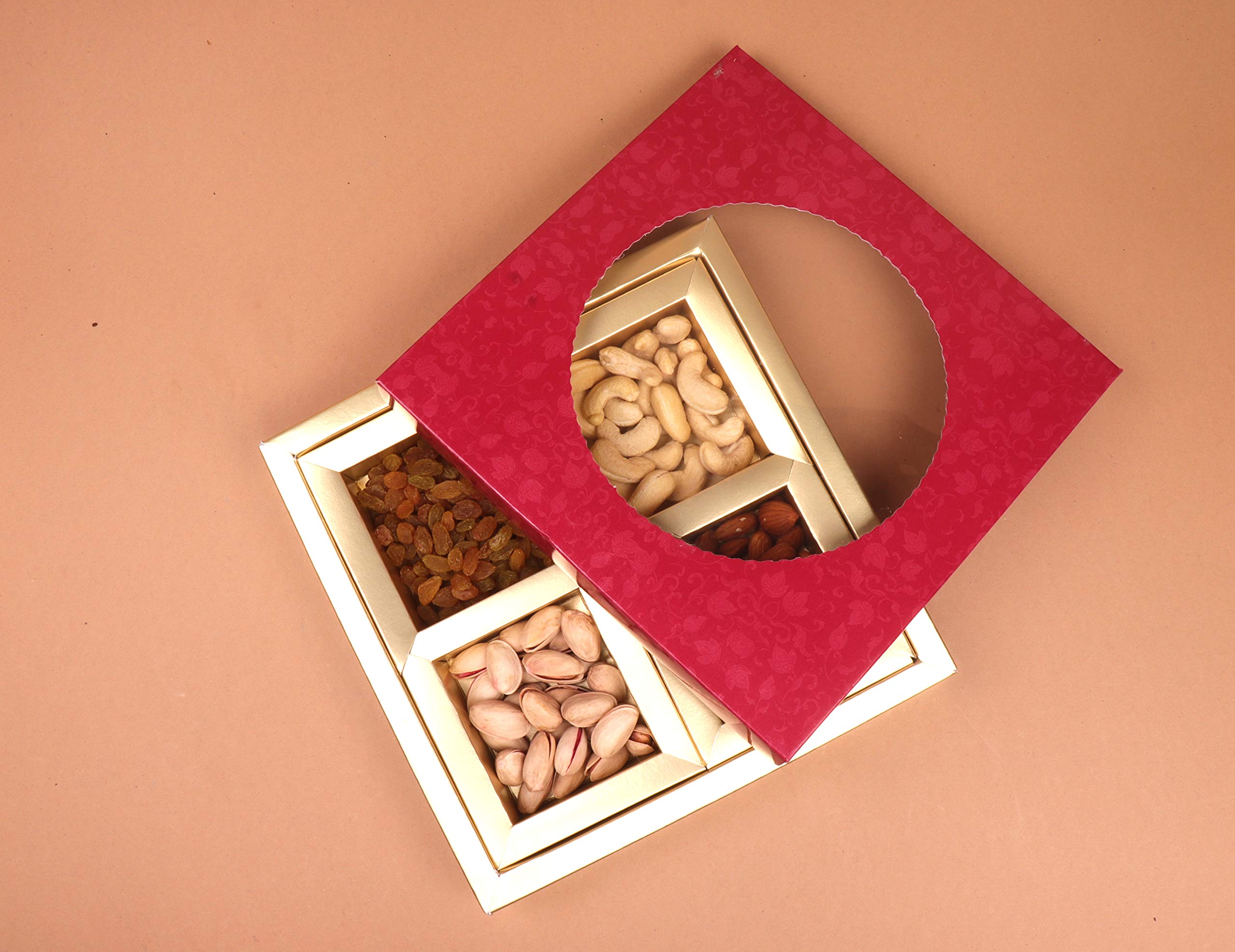 LEEVE DRY FRUITS Fresh Combo Fruit & Nuts Diwali Gift Fancy Box Hamper offer pack 200G Pc03 - Image 4 thumbnail