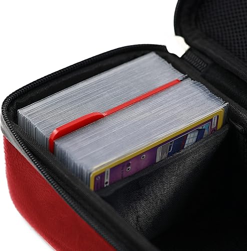 Miniatura 5 de Quiver Time - Estuche de almacenamiento para tarjetas de coleccionista con correa para muñeca y hombro, divisores y separadores, almohadillas para