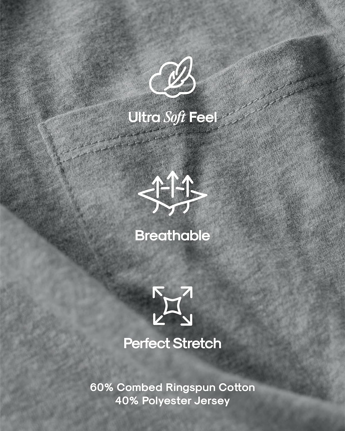 True Classic Mens T-Shirts - Curved Hem or Pocket Tee, Mens Drop Cut Lounge/Sleep or Heavyweight Tshirt - Image 7