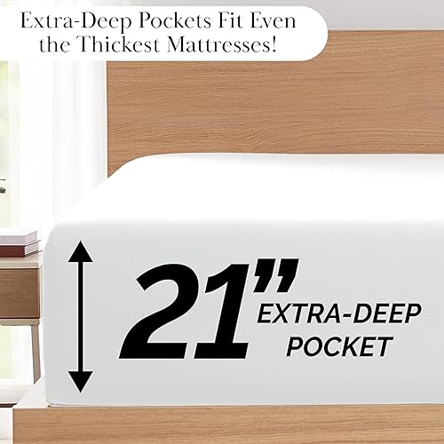 Miniatura 3 de SouthshoreFine Linens, juego de ropa de cama con bolsillo profundo