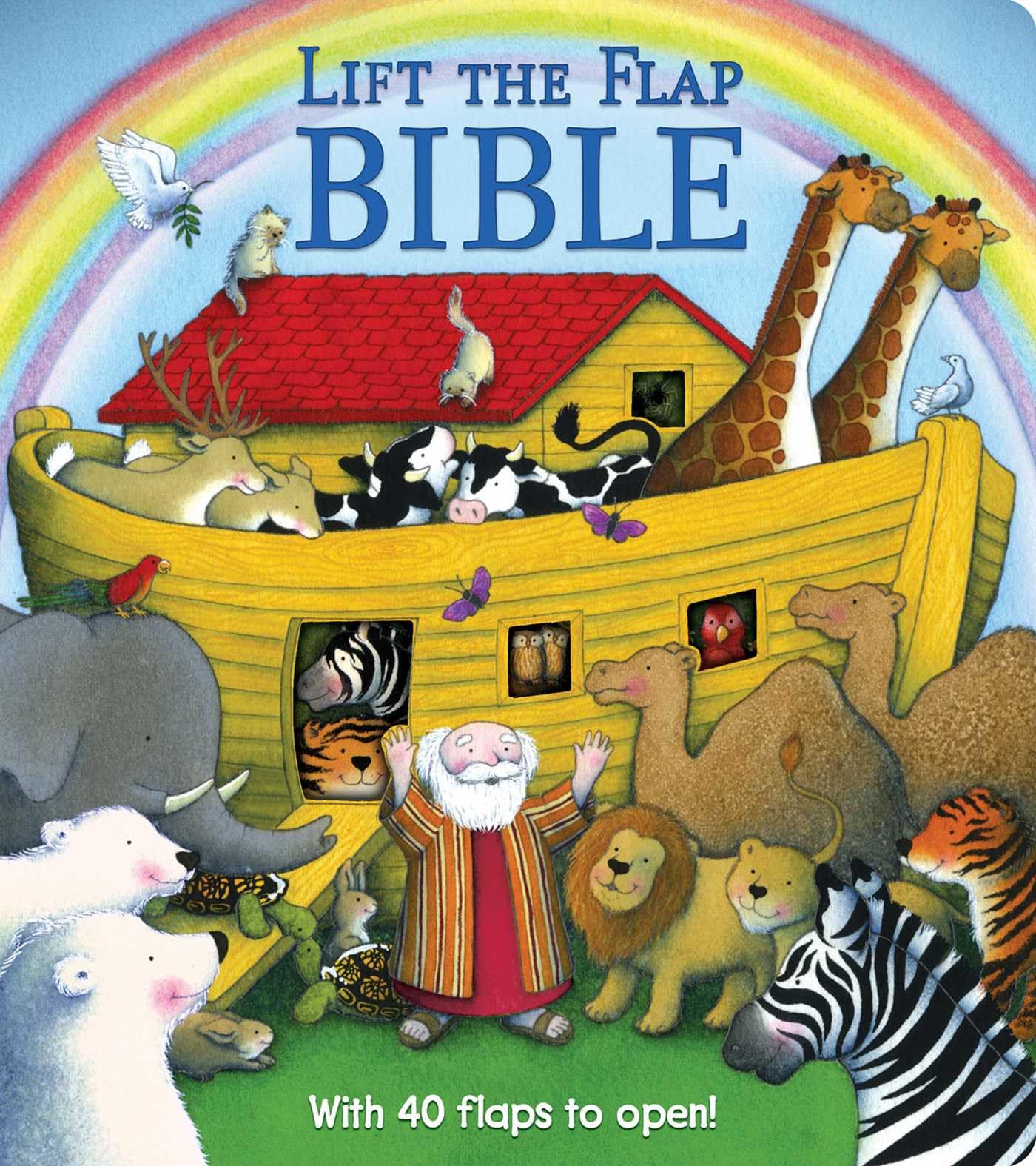 Lift the Flap Bible by Sally Lloyd Jones (2011, Children's Board Books)