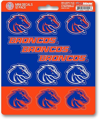 Miniatura 9 de FANMATS NCAA Unisex-Teen NCAA Mini Decal 12-E2pk