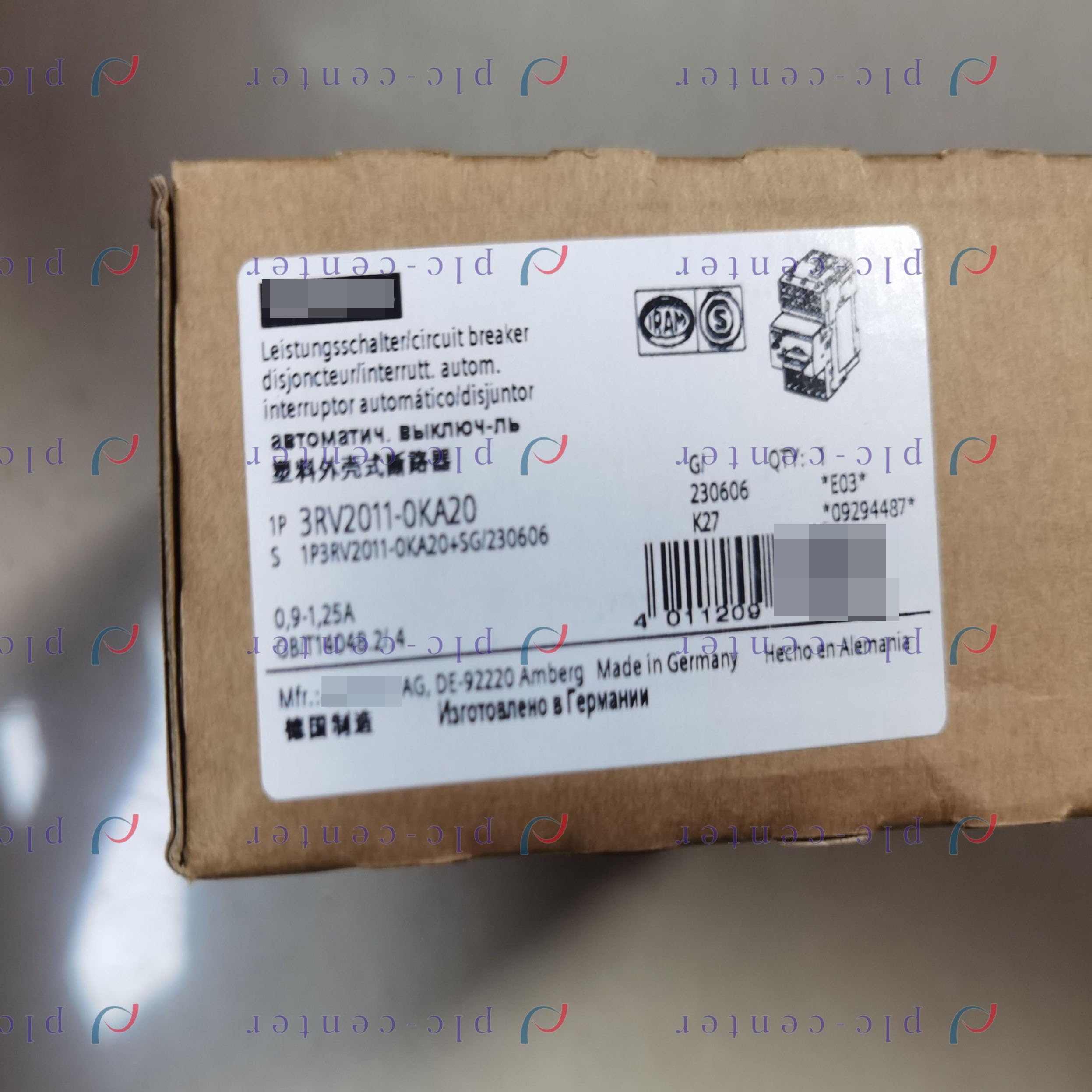1PCS New Unopened 3RV2011-0KA20 3RV2 011-0KA20 for delivery