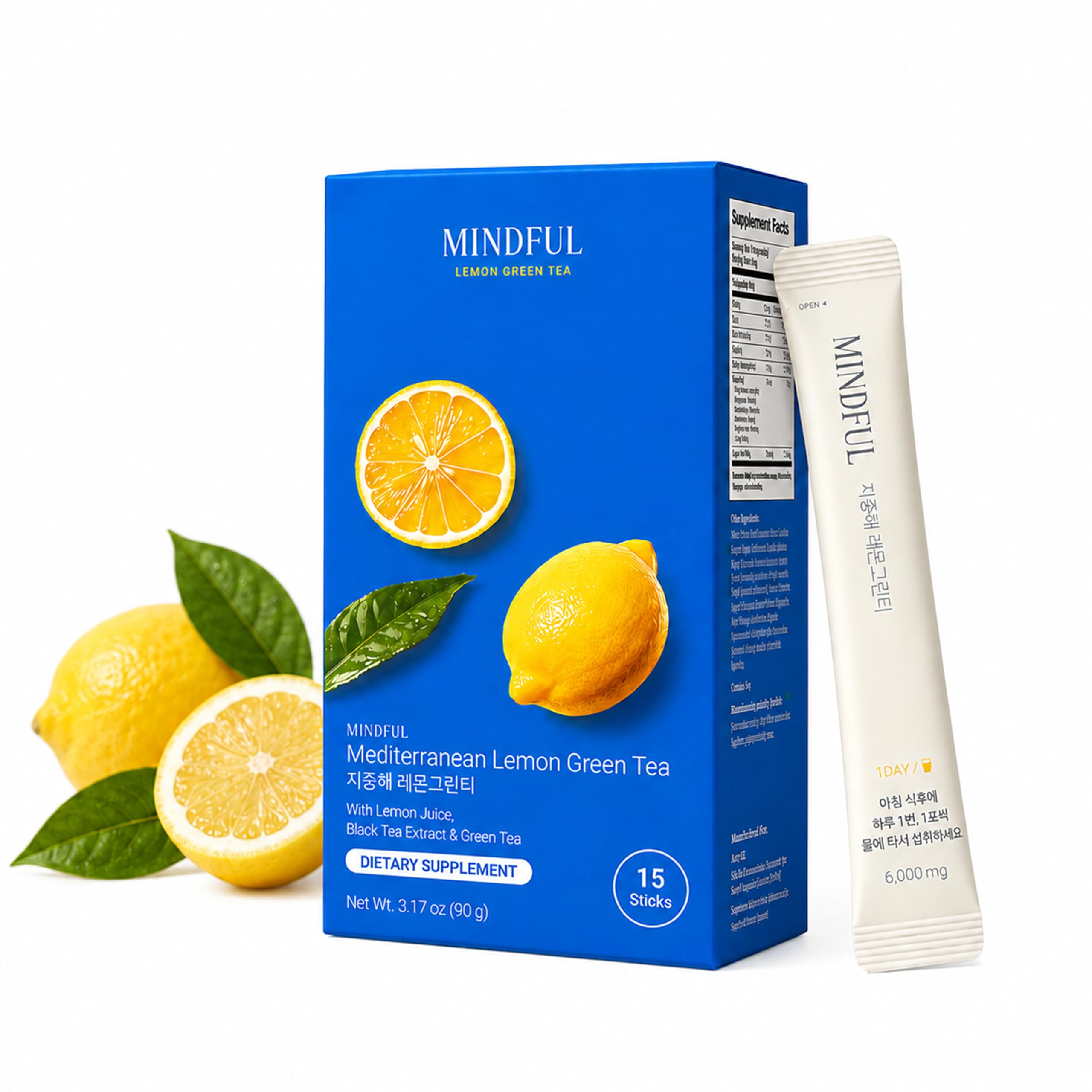 FOODOLOGY Korean Detox Lemon Green Tea with Potassium