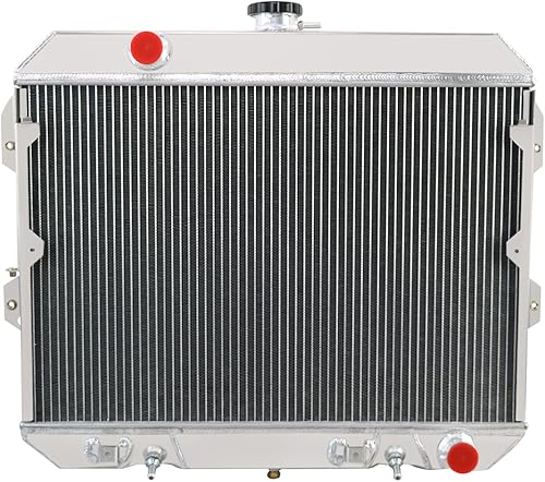 Radiador de aluminio para 1981 1982 1983 Nissan Datsun 280ZX 280Z 2.8L L6 Gas, radiadores de núcleo de 3 filas