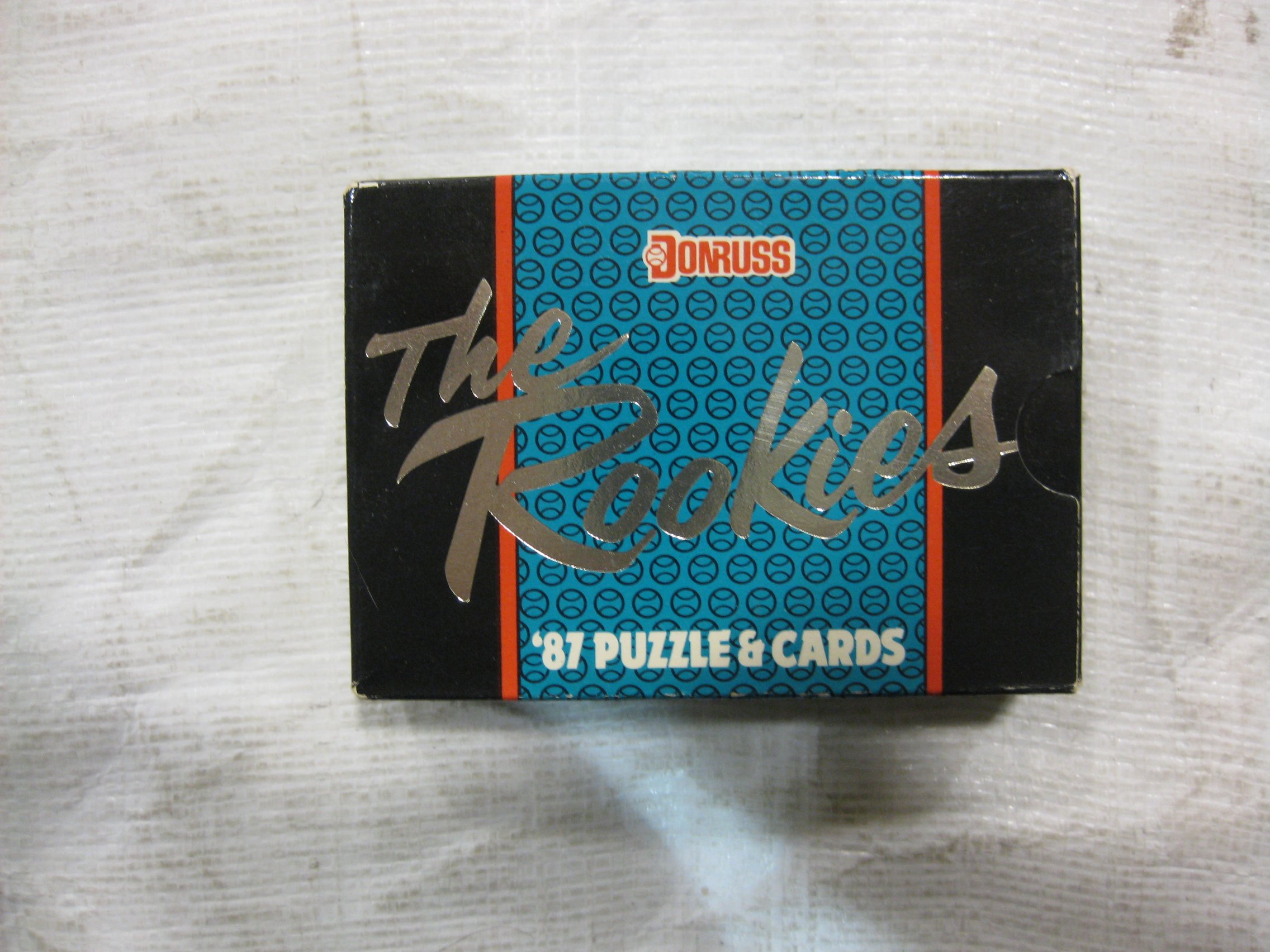 Amazon.com: Donruss The Rookies 1987 Puzzle & Cards : Toys & Games