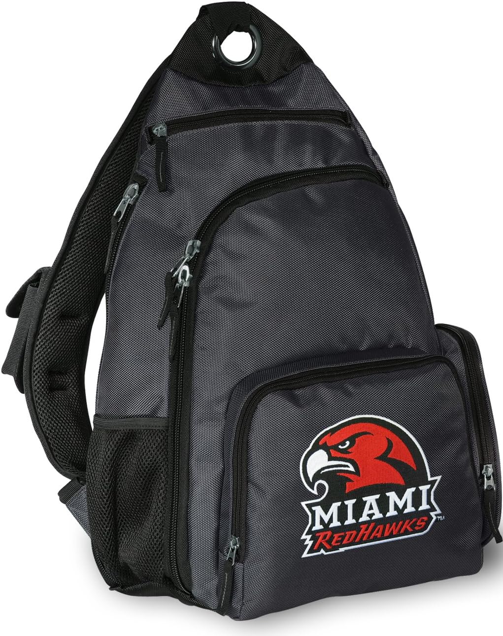 Broad Bay Miami University Backpack Cross Body Miami RedHawks Sling Bag