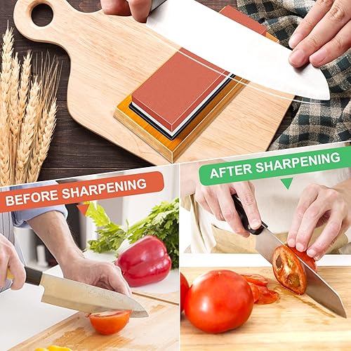 Miniatura 2 de Piedra de afilar, piedra de amolar Bearmoo 2-en-1