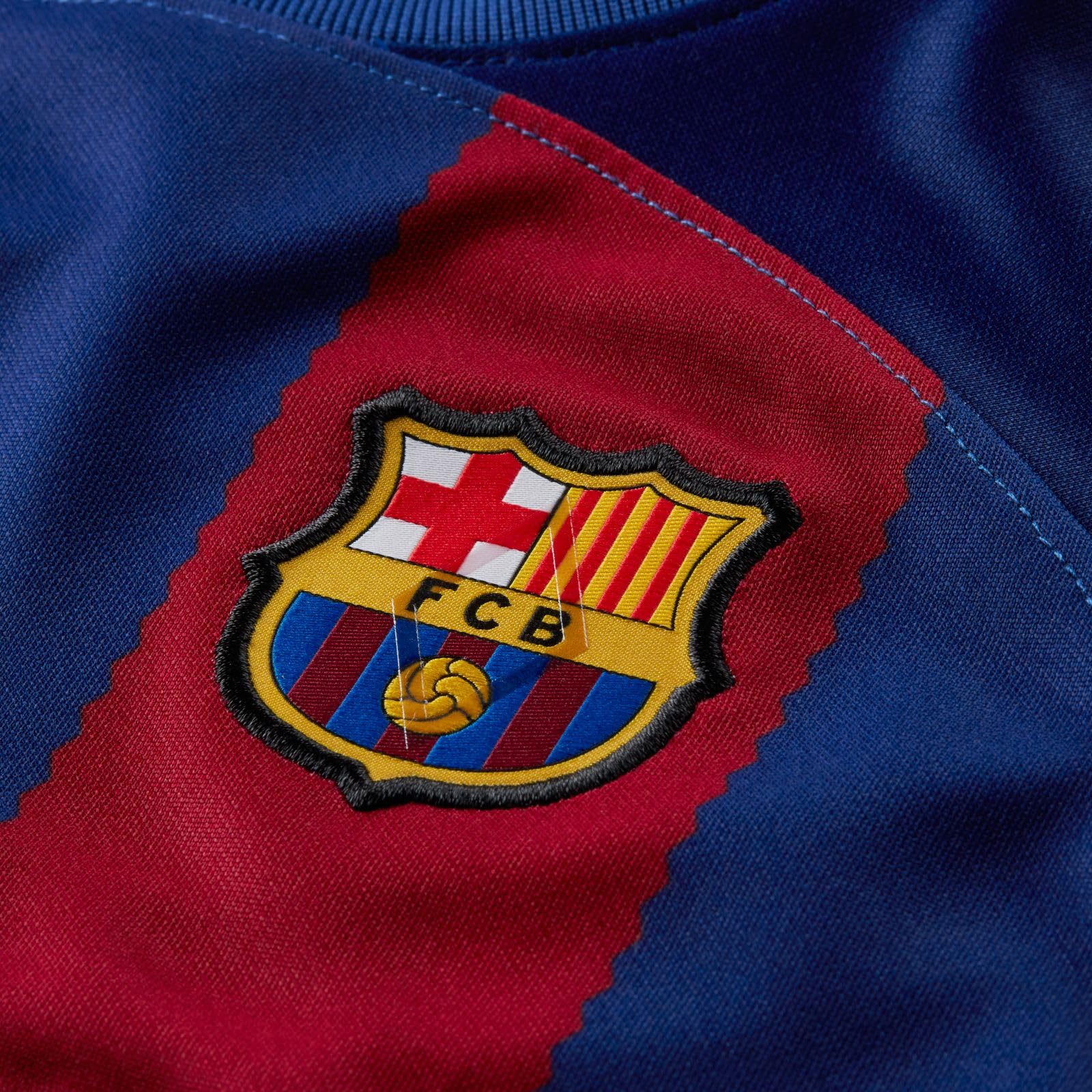 Barcelona FC DX2801-456 FCB LK NK DF Kit HM MiniKits Unisex Deep Royal Blue/Noble Red/White Tamaño L