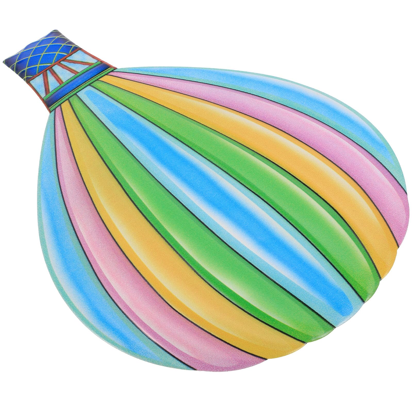 DOITOOL Farbig Heißluftballon Wanddeko, aus Eisen, zum Aufhängen