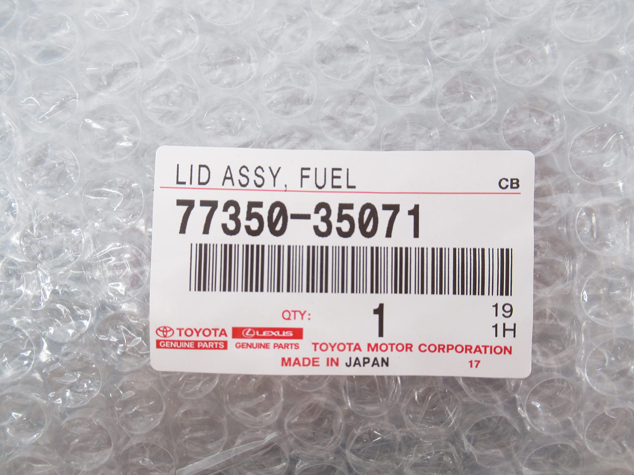 フルールページ！ Amazon.com: Toyota Genuine Parts - Lid Assy, Fuel Fille (77350