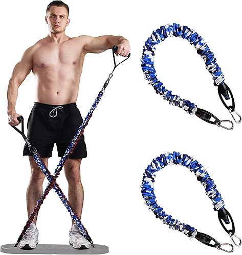 HOTWAVE Bandas de resistencia para gimnasio portátil. Tabla de empuje y barra de pilates de repuesto para ejercicios de respaldo. Cubierta de tela