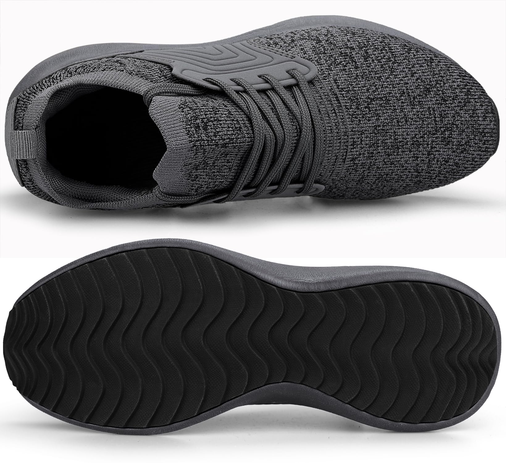 Giniros Scarpe Running Uomo Sneakers Scarpe Corsa Ginnastica Camminata Sportive Palestra Casual Jogging Tennis Outdoor Fitness Trekking Scarpe da Lavoro Comode Leggere Traspiranti