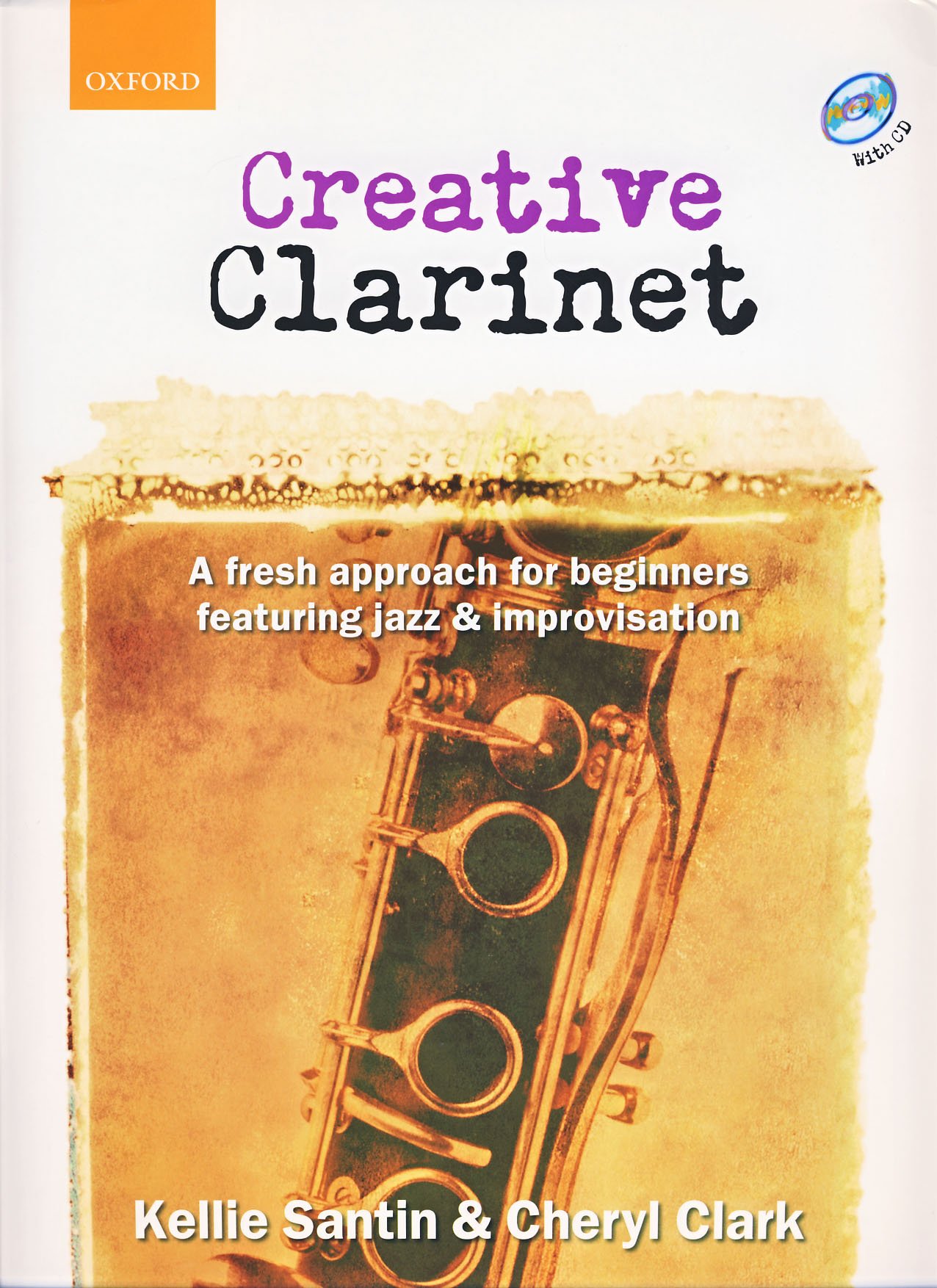 SANTIN y CLARK - Creative Clarinet (Metodo) para Clarinete (Inc.CD)